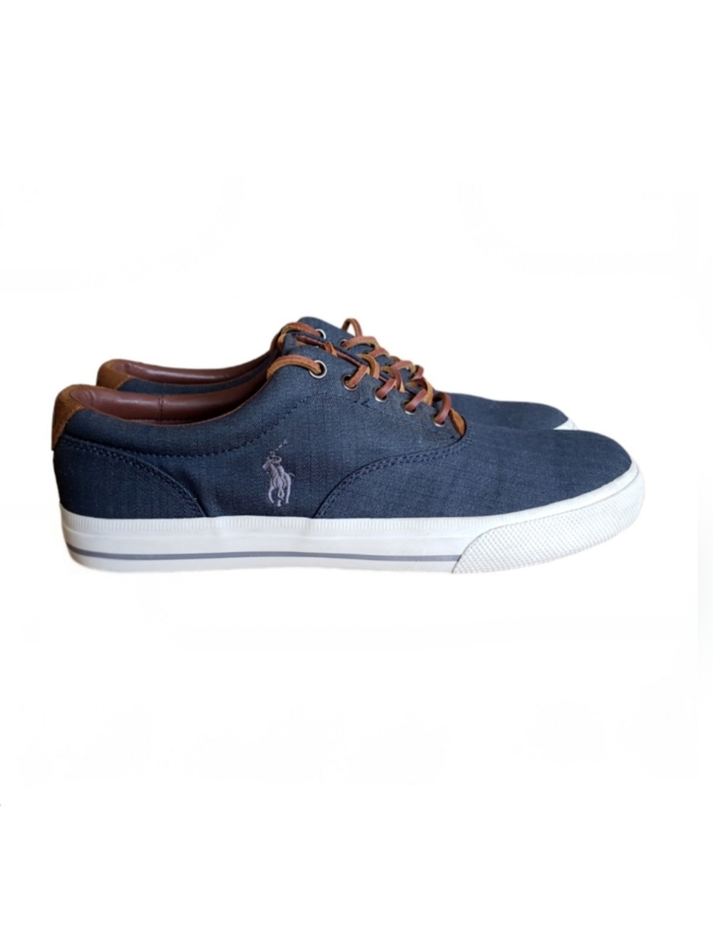 Ralph Lauren Polo Canvas & Suede Casual Shoes